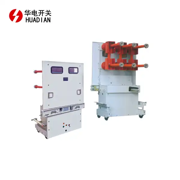 VEGM-40.5 High Voltage Switched Capacitors Phase Selection controlled Circuit Breaker